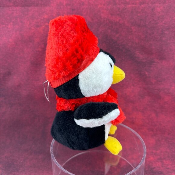 DAN DEE COLLECTION "HAVE A COOL YULE" PENQUIN PLUSH STUFFED ANIMAL 8 inch TALL - Picture 5 of 9